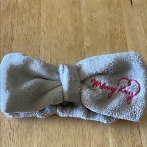 Mary Kay Soft Gray Bow Headband